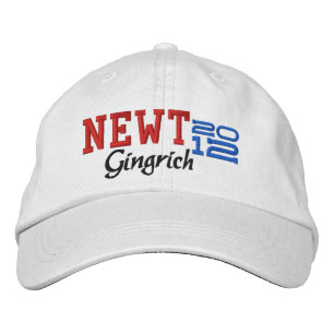 Newt Gingrich Zwölf 2012 Bestickte Kappe