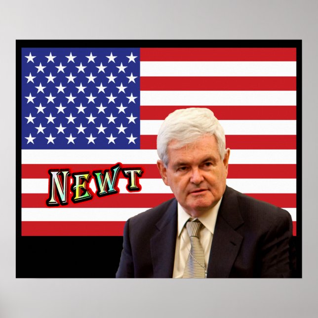 NEWT - Rot, Weiß und Blau Poster (Vorne)
