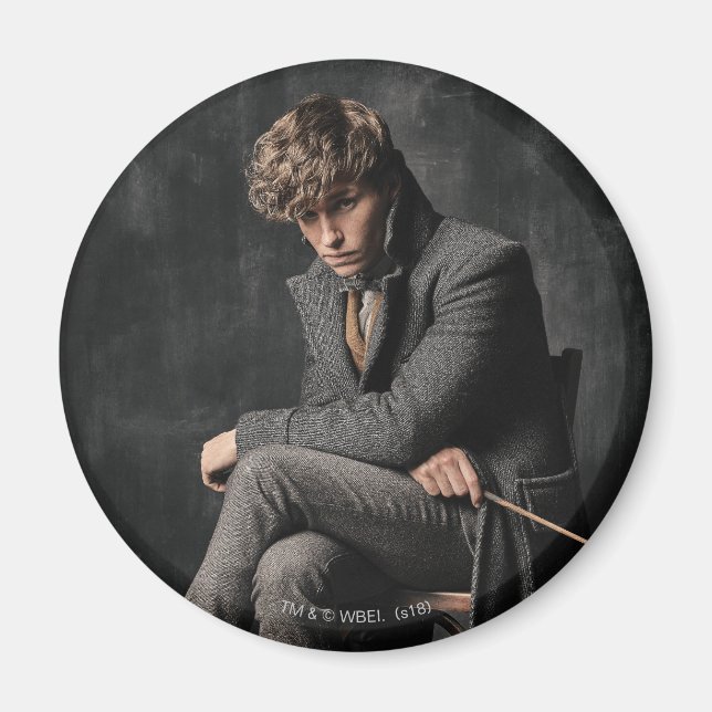 NEWT SCAMANDER™ Foto Magnet (Vorne)
