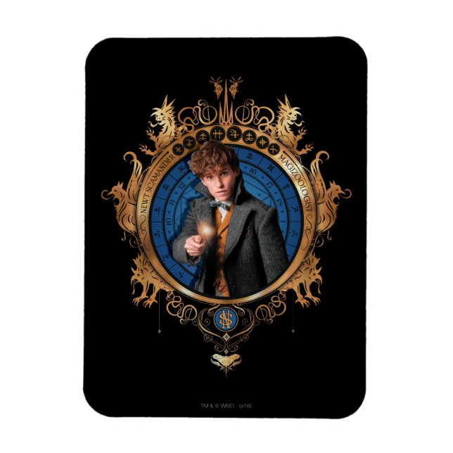 NEWT SCAMANDER™-Portrait Magnet (Vertikal)