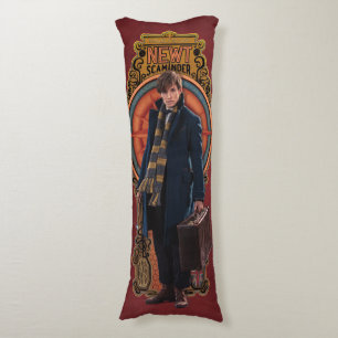NEWT SCAMANDER™ Stehend Art Nouveau Panel Seitenschläferkissen