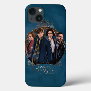 NEWT SCAMANDER™ und Company Art Nouveau Frame iPhone 13 Hülle