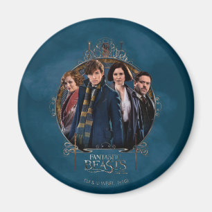 NEWT SCAMANDER™ und Company Art Nouveau Frame Magnet