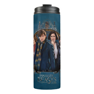 NEWT SCAMANDER™ und Company Art Nouveau Frame Thermosbecher