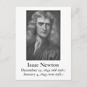 Newton Postcard Postkarte