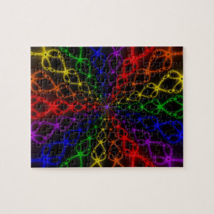 Newton Rainbow   Rainbow Fraktal Art Puzzle