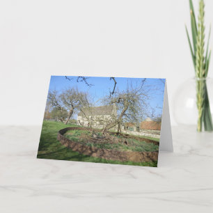 Newtons Baum an Woolthorpe Landsitz Karte
