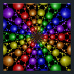 Newton's Rainbow Perfect Poster<br><div class="desc">Dies ist ein sehr detaillierter Verbund von Newton-Fraktalen in einem farbenprächtigen Regenbogen.</div>