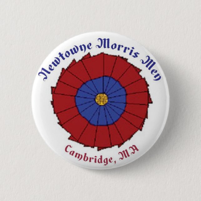 Newtowne Morris Mannknopf Button (Vorderseite)