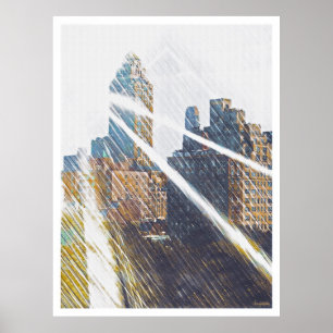 NEWYORK Sun Rised Poster