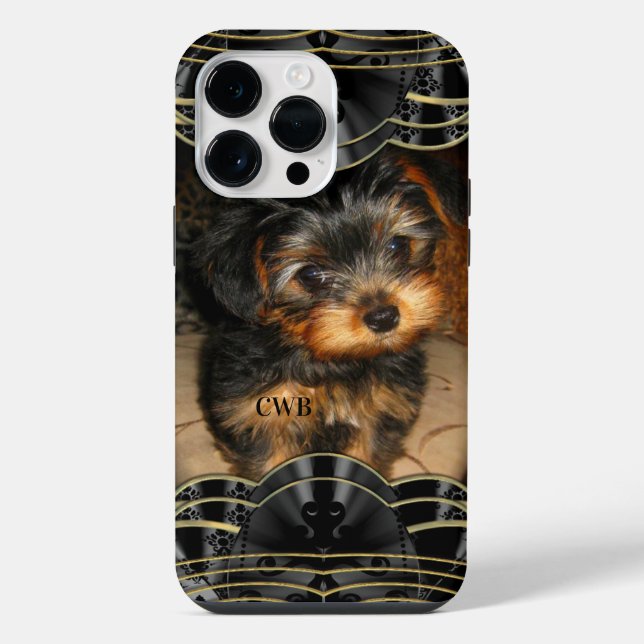 NEWYORKie Monogram-Programm iPhone Hülle (Rückseite)