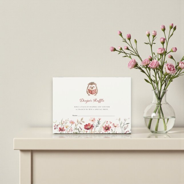 Next chapter Baby Shower Diaper Raffle  Begleitkarte (Von Creator hochgeladen)