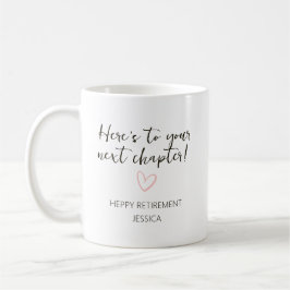 Next Chapter Personalized Retirement Gift Kaffeetasse