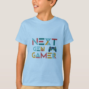 Next Generation Gamer: Ein T - Shirt-Design für di T-Shirt