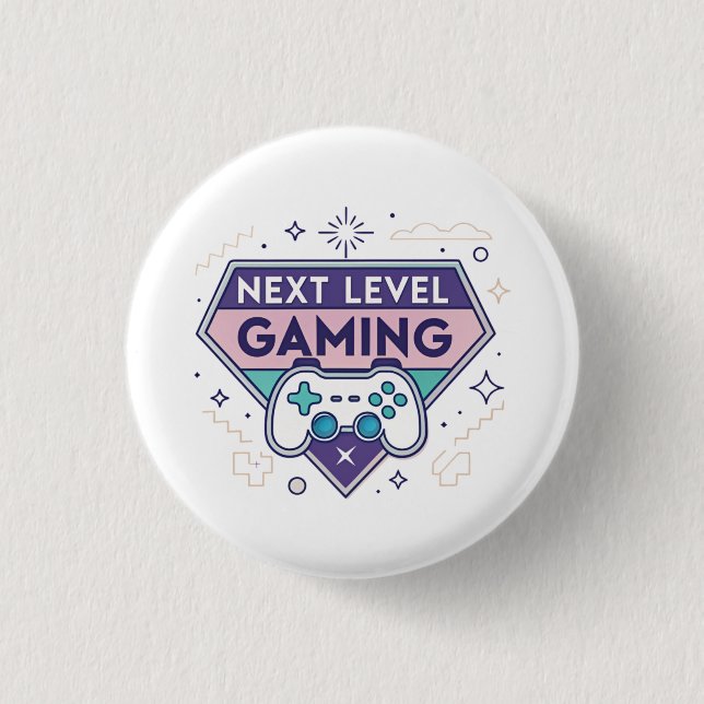 Next Level Gaming Retro Controller Pastel Gamer Tr Button (Vorderseite)