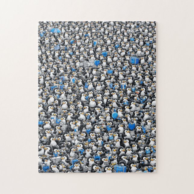 Next Level Penguin Chaos Puzzle (Vertikal)