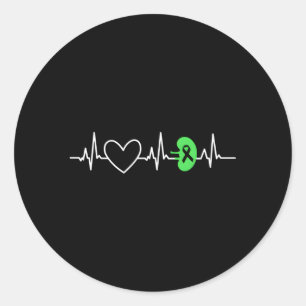 Ney Disease Awareness Hebeat Transplantatorgan Don Runder Aufkleber