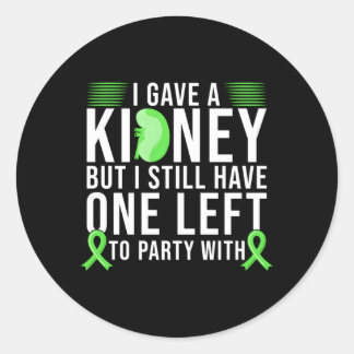 Ney Donor Ney Transplant Runder Aufkleber