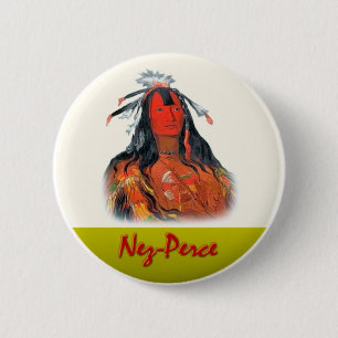 Nez-Perce Button