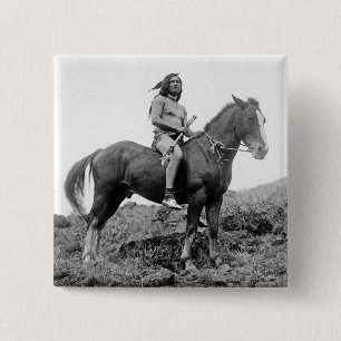 Nez Perce Krieger Knopf Button