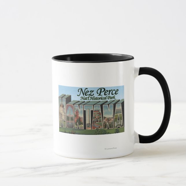 Nez Perce Nat'l Park, Montana Tasse (Rechts)