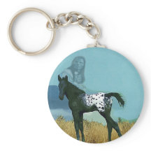 Nez Perce Pony Schlüsselanhänger