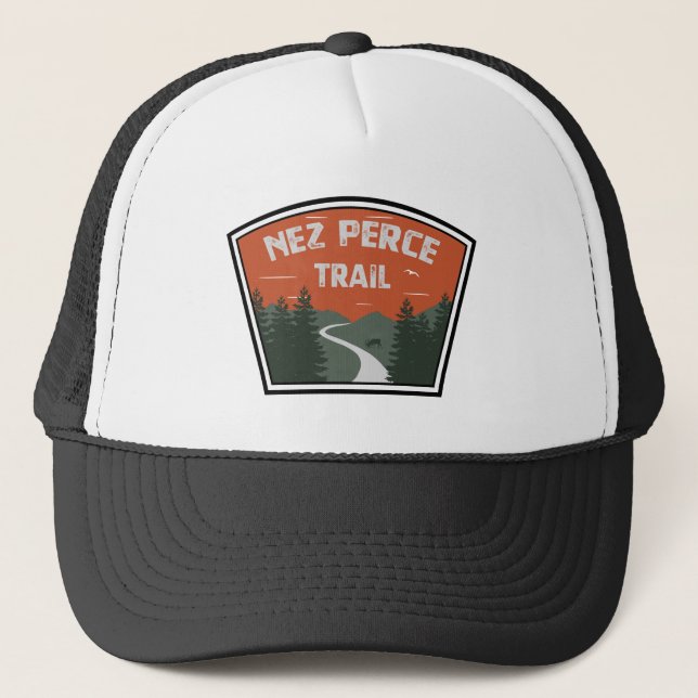 Nez Perce Trail Truckerkappe (Vorderseite)