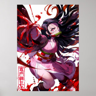Nezuko Kamado Demon Slayer Poster