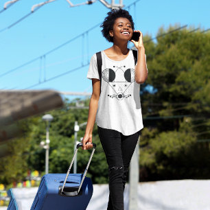 Nezumi Zodiac Rat T-Shirt - Geometrischer Geist St