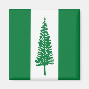 NF001 NORFOLK INSELN FLAG, Ozeanien, Kühlschrank Magnet