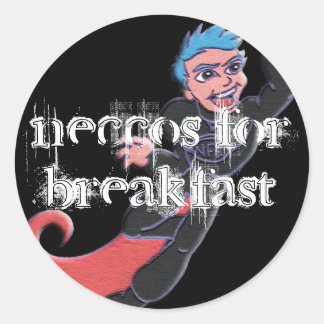 NFB-Aufkleber schwarz Runder Aufkleber