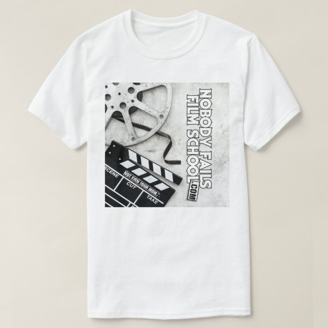 NFFS Film School Shirt | For People Who Finish Tee (Design vorne)