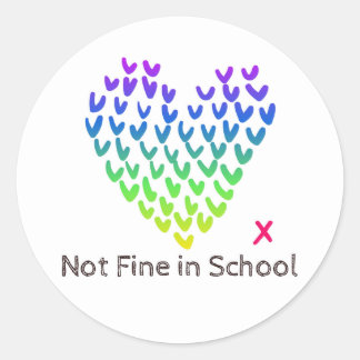 NFIS-Aufkleber Runder Aufkleber