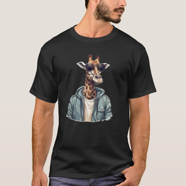 NFT Creator Merch Giraffiator Giraffe Tokenomics T-Shirt (Vorderseite)