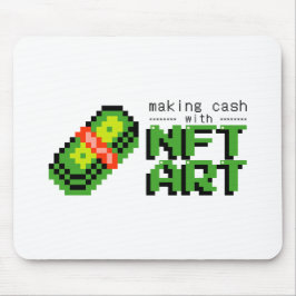 NFT Crypto art Bossica Mouse Pad Mousepad