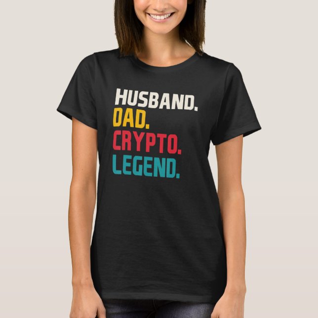 Nft Millionaire nicht-Fungible Token Husband Vater T-Shirt (Vorderseite)