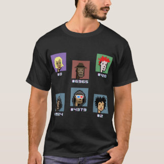 NFT-Sammelfiguren CryptoPunks T-Shirt