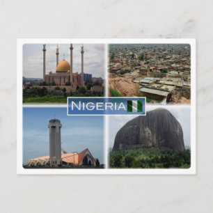 NG Nigeria Postkarte