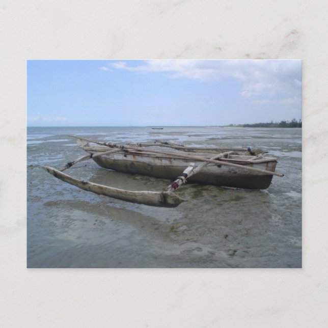 Ngalawa Postkarte (Vorderseite)