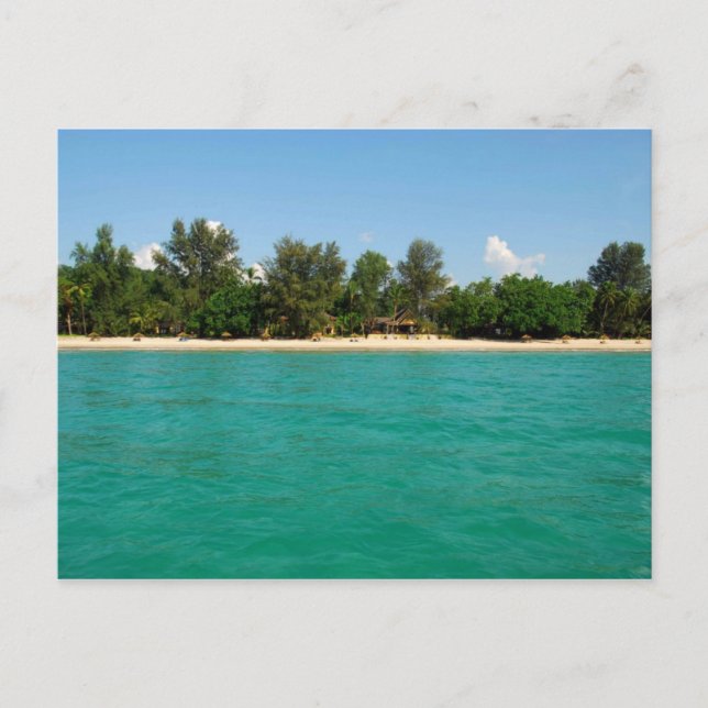 Ngapali Beach Postkarte (Vorderseite)