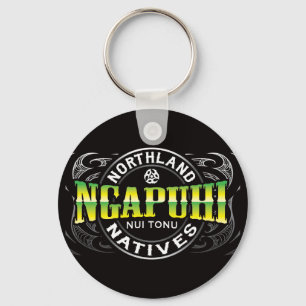 Ngapuhi Berufssoldat-Chrom Schlüsselanhänger