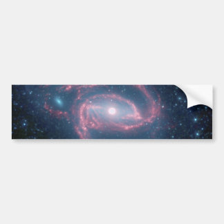 NGC 1097 Gekochte Galaxie der Nacht Autoaufkleber