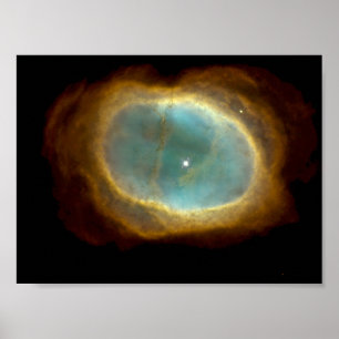 NGC 3132, Acht-Explosion Nebelfleck, südlicher Poster