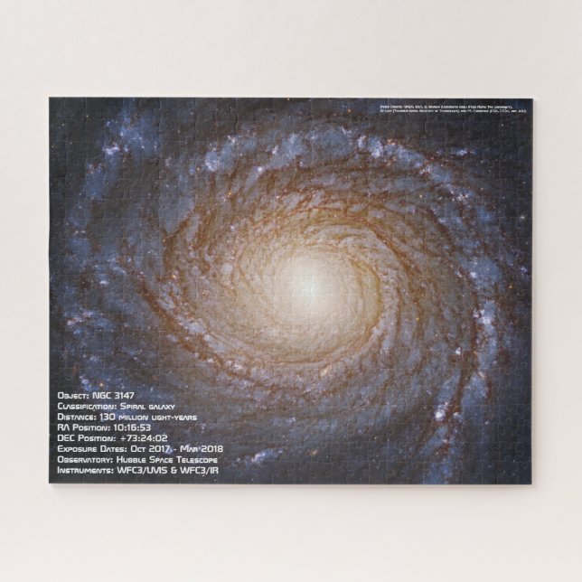 NGC 3147 Jigsaw Puzzle (Horizontal)