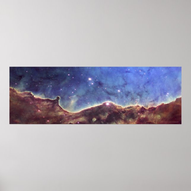 NGC 3324 Detail 36x12 (36x12) Poster (Vorne)