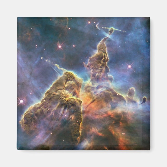 NGC-3372 "Mystic Mountain" Magnet (Vorne)