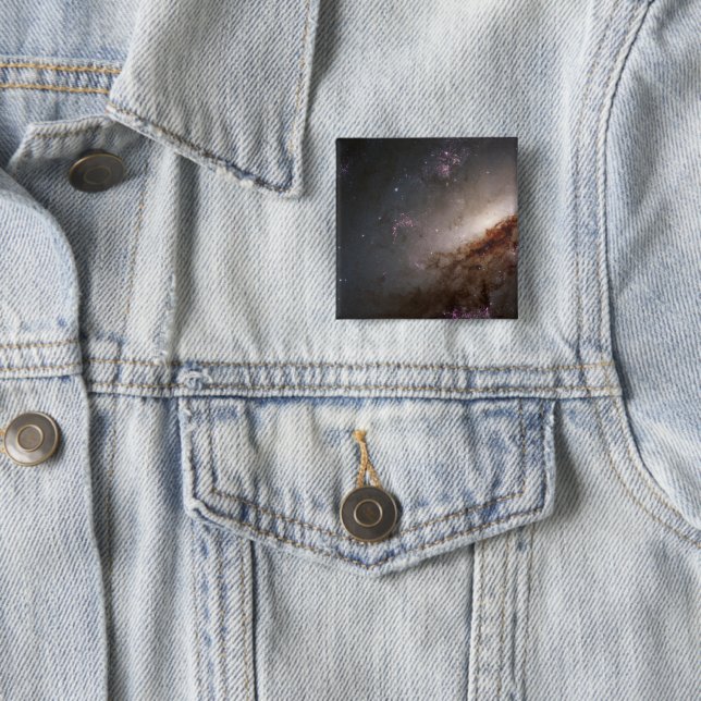 Ngc 4258 in der Intensivsternbildung. Button (Beispiel)