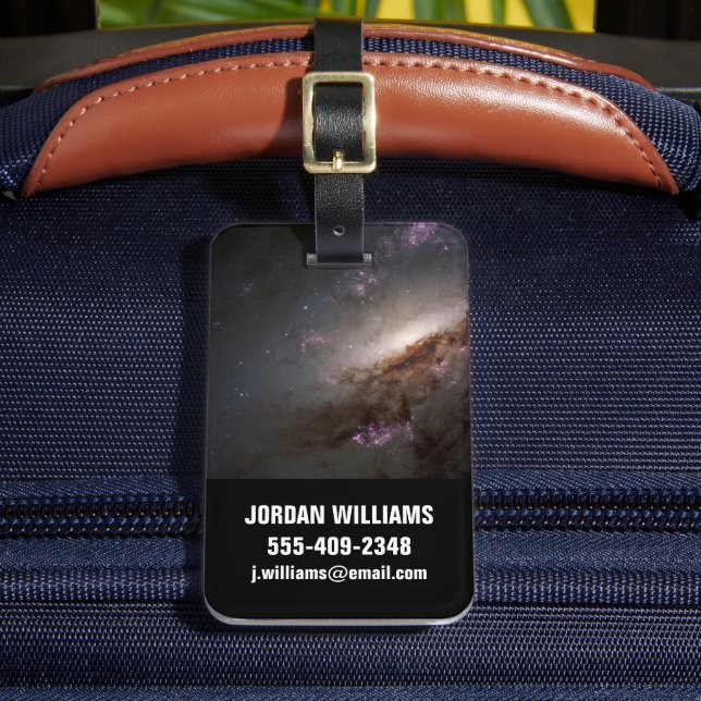 Ngc 4258 in der Intensivsternbildung. Gepäckanhänger (Vorderseite Insitu 2)