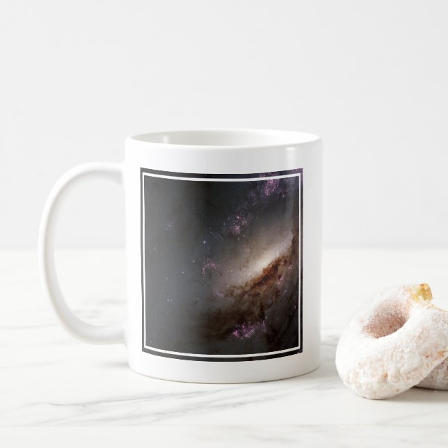 Ngc 4258 in der Intensivsternbildung. Kaffeetasse (Mit Donut)