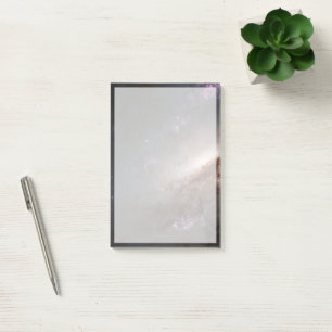 Ngc 4258 in der Intensivsternbildung. Post-it Klebezettel